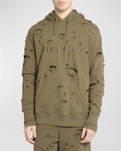 givenchy bambi sweater men|givenchy men's destroyed hoodie.